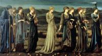 Burne-Jones, Sir Edward Coley - The Wedding of Psyche